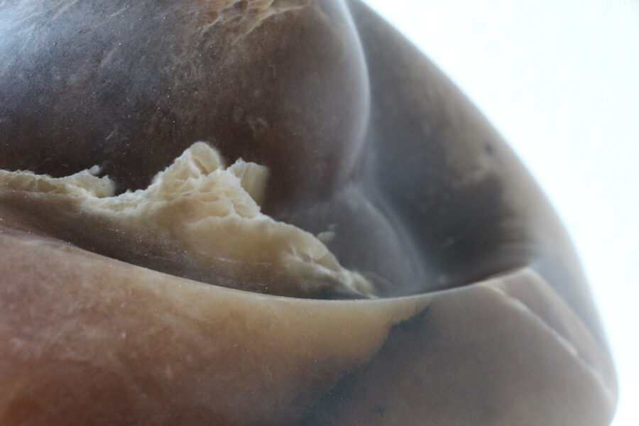 Skulptur aus Alabaster, Detail