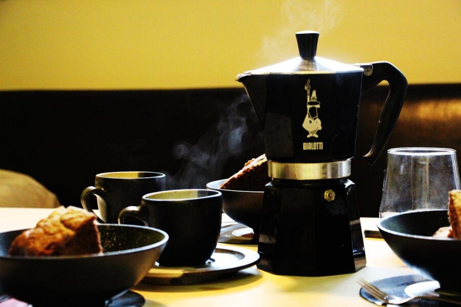 Kaffeepause während der Kurswoche